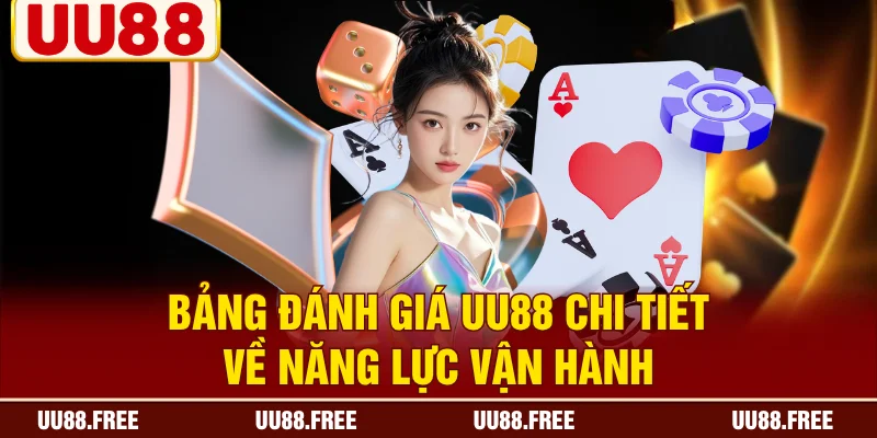 Bảng đánh giá UU88 chi tiết về năng lực vận hành