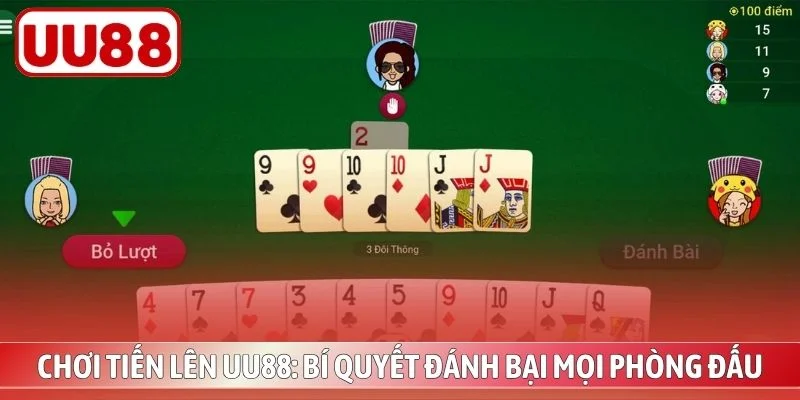 Chơi Tiến Lên UU88 - Bí Quyết Đánh Bại Mọi Phòng Đấu