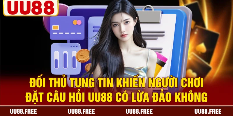 Đối thủ tung tin khiến người chơi đặt câu hỏi UU88 có lừa đảo không