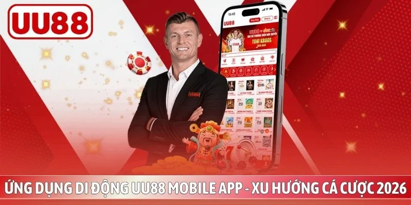 Giao diện phần mềm đặt cược trên màn hình điện thoại